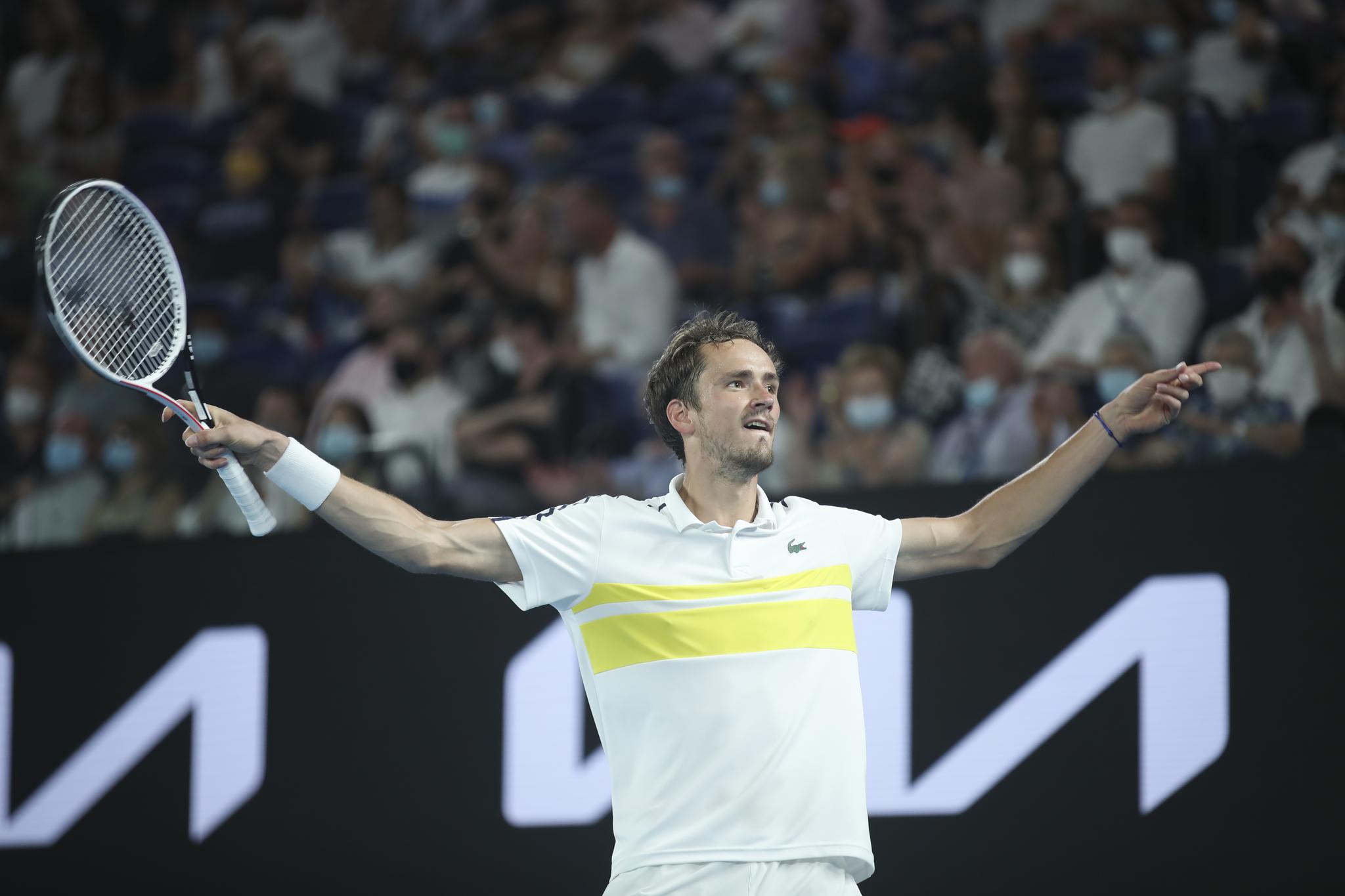 美网力克澳网,梅德韦杰夫关键制胜 美网力克澳网,梅德韦杰夫关键制胜